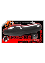 Oxball Knotter Smooth and Swole Nub Based Cocksheath Night Edition - Black