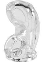 Oxballs Atomic Jock Cock-Lock Chastity Cage - Clear