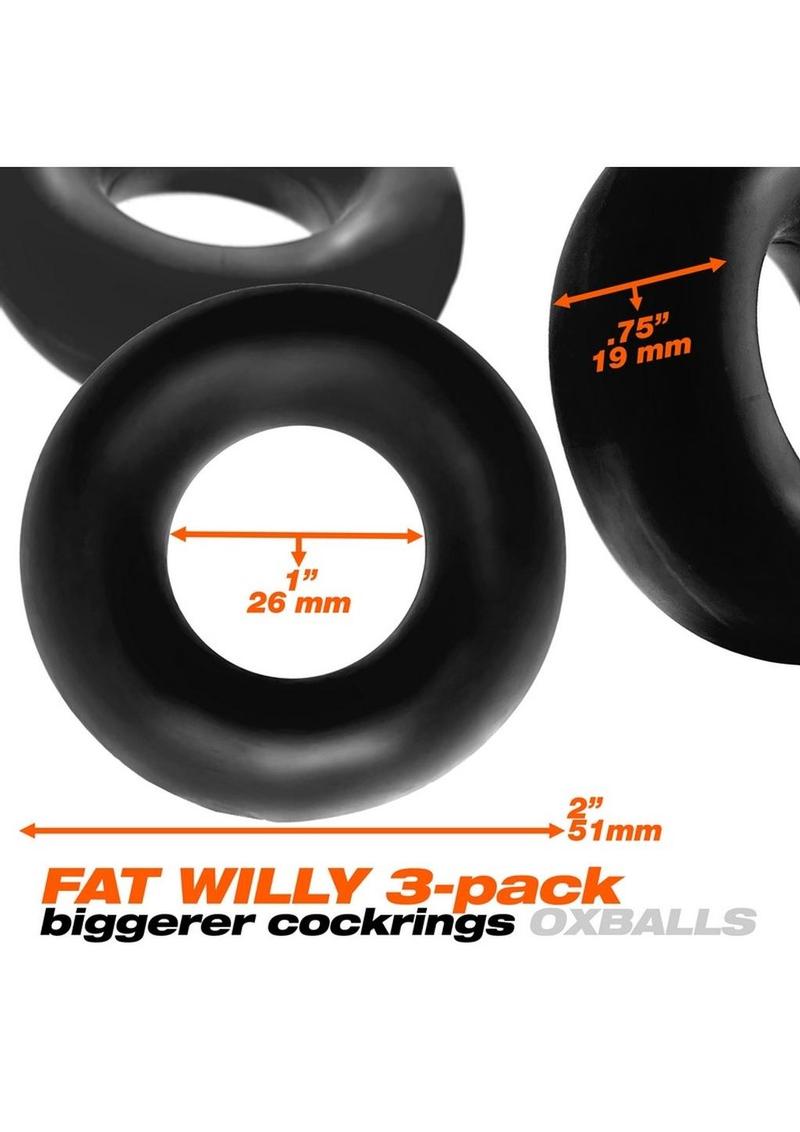 Oxballs Fat Willy Jumbo Cock Ring - True Pleasures