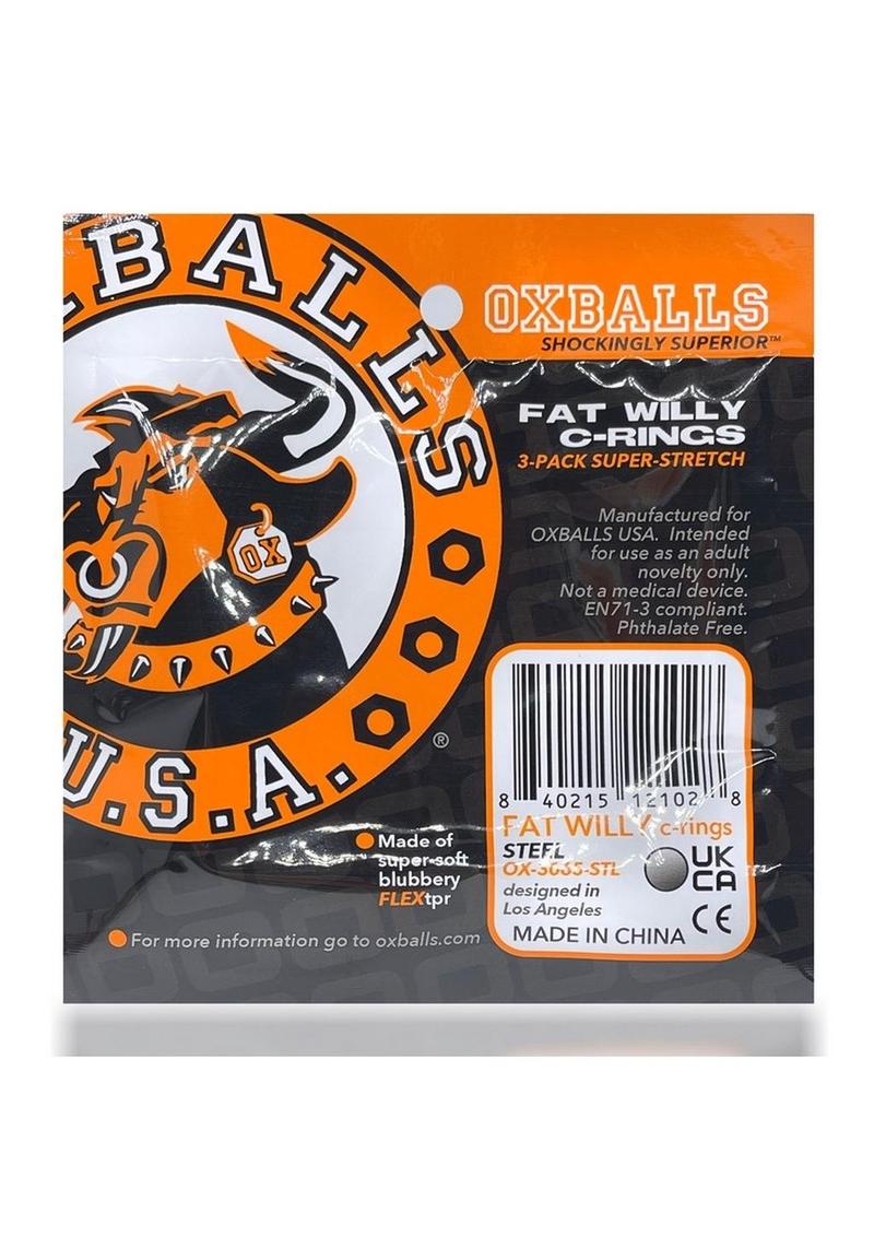 Oxballs Fat Willy Jumbo Cock Ring - True Pleasures