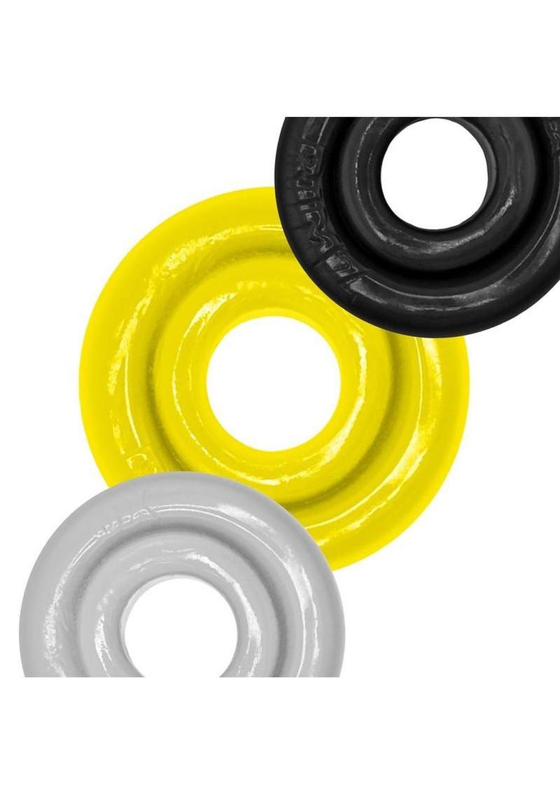 Oxballs Rimringz Multi Size Cock Rings (3 Pack) - Shockwave