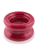 Oxballs Squeeze Short Ballstretcher - Cherry Lips - Red/Silver