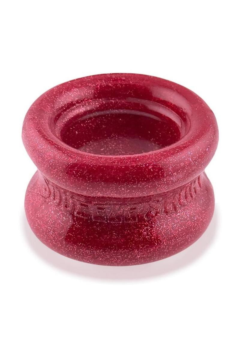 Oxballs Squeeze Short Ballstretcher - Cherry Lips - Red/Silver