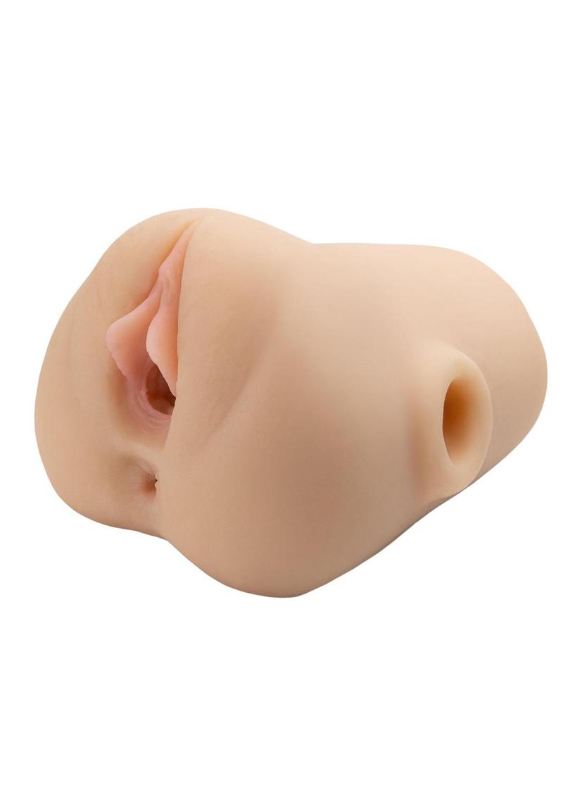 Pdx Plus Double Pounder Vibrating Squeeze Stroker - Pussy and Ass