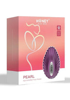 Pearl App-Controlled Magnetic Rechargeable Silicone Panty Vibrator - Light - Purple
