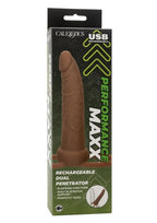 Performance Maxx Rechargeable Silicone Dual Penetrator - True Pleasures