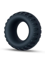 Performance Plus Traction Silicone Cock Ring - Black