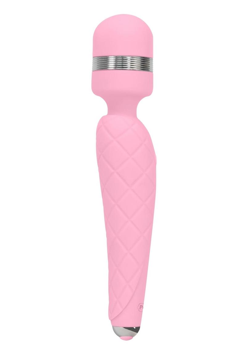 Pillow Talk Wand Massager - Cheeky Silicone Rechargeable Pleasure Device