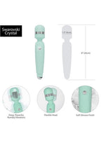 Pillow Talk Wand Massager - Cheeky Silicone Rechargeable Pleasure Device