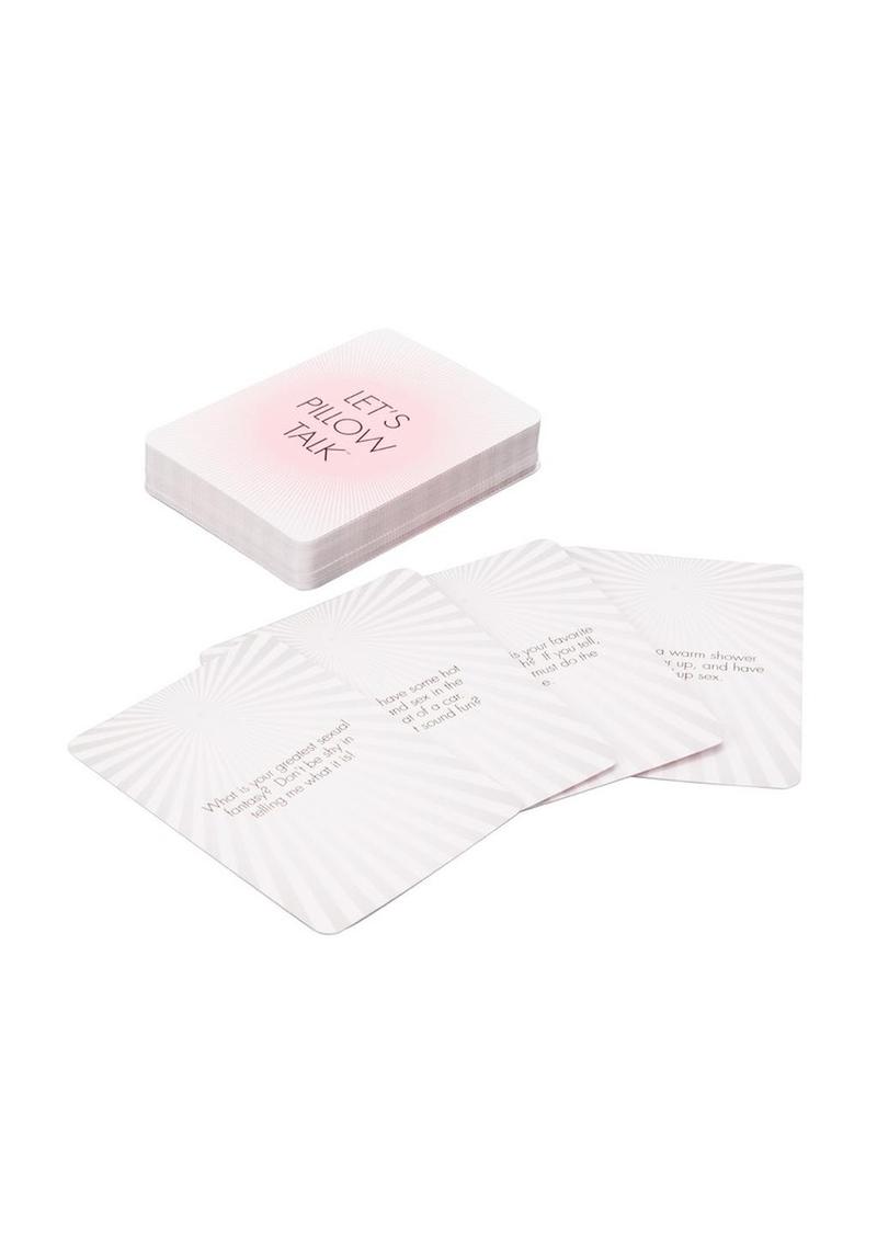 Pillow Talk Couples Card Game - True Pleasures