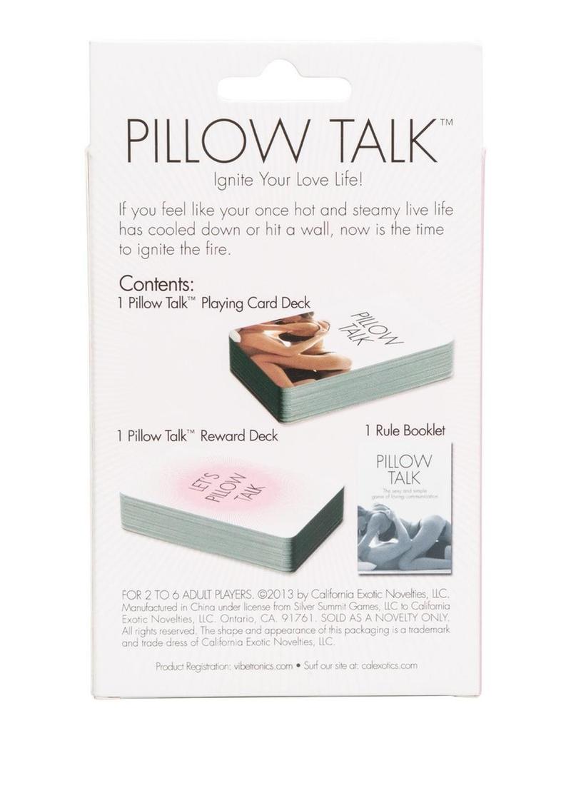 Pillow Talk Couples Card Game - True Pleasures