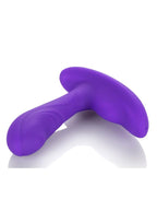 Pinpoint Pleaser Silicone Rechargeable P-Spot Vibrator with Remote Control - True Pleasures