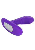 Pinpoint Pleaser Silicone Rechargeable P-Spot Vibrator with Remote Control - True Pleasures