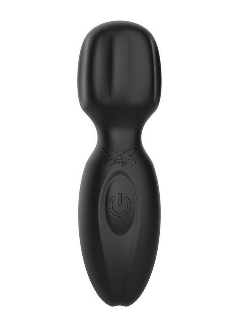 Pixey 2go Rechargeable Silicone Mini Wand - Black