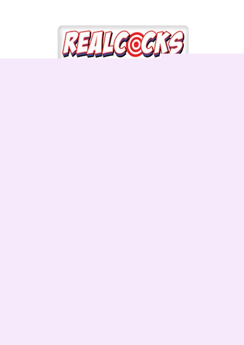 Realcocks Dual Layered #5 Bendable Dildo Thin Tip - Flesh/Vanilla - 8in