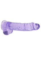 Realrock Crystal Clear Dildo with Balls