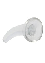 Realrock Crystal Clear Non Realistic Dildo with Suction Cup
