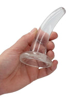 Realrock Crystal Clear Non Realistic Dildo with Suction Cup
