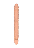 Realrock Skin Realistic Double Dildo - Vanilla - 14in