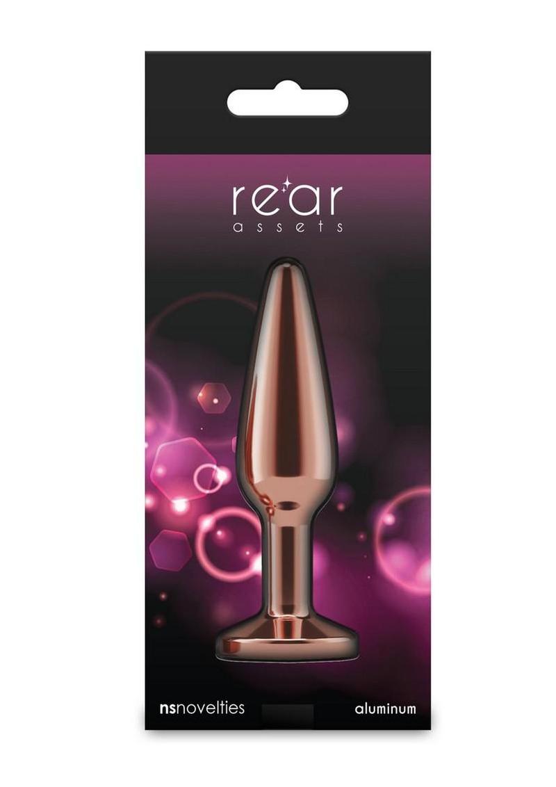 Rear Assets Chrome Tapered Anal Plug