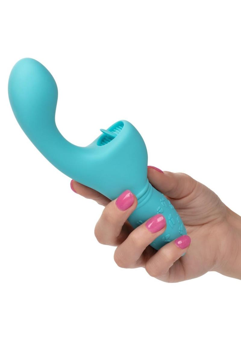 Rechargeable Butterfly Kiss Silicone Clitoral Flicker Vibrator - True Pleasures