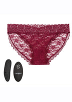Remote Control Rechargeable Lace Panty Vibe - True Pleasures