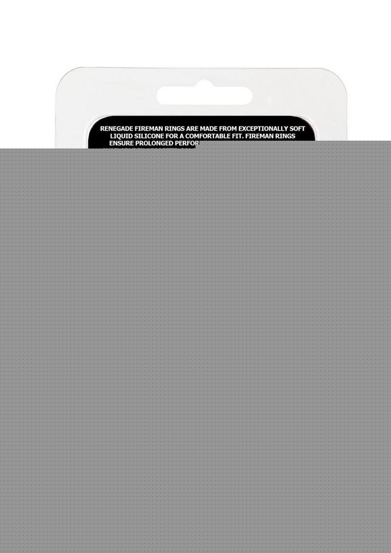 Renegade Fireman Ring Silicone Cock Ring