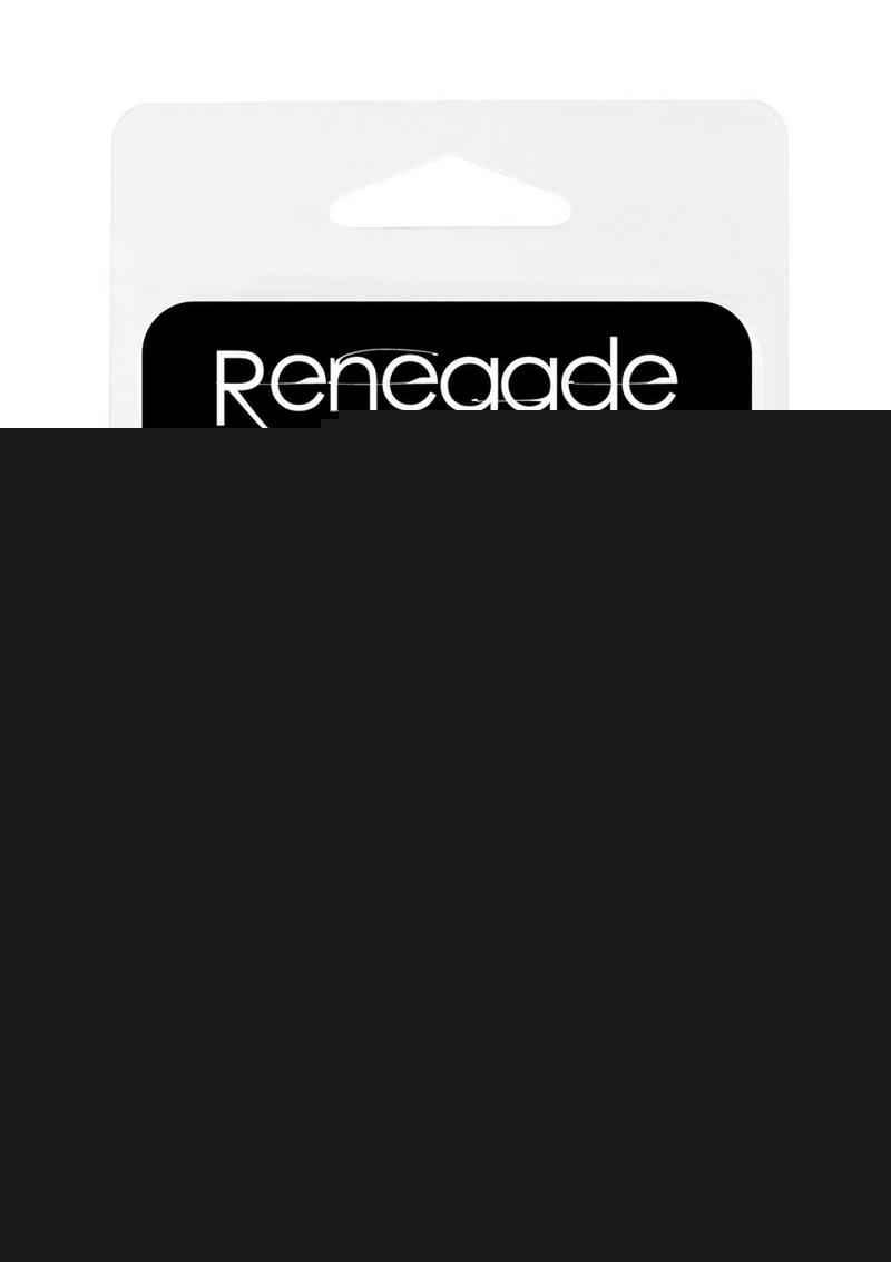 Renegade Piper Silicone Ball Strecher Cock Ring - Black