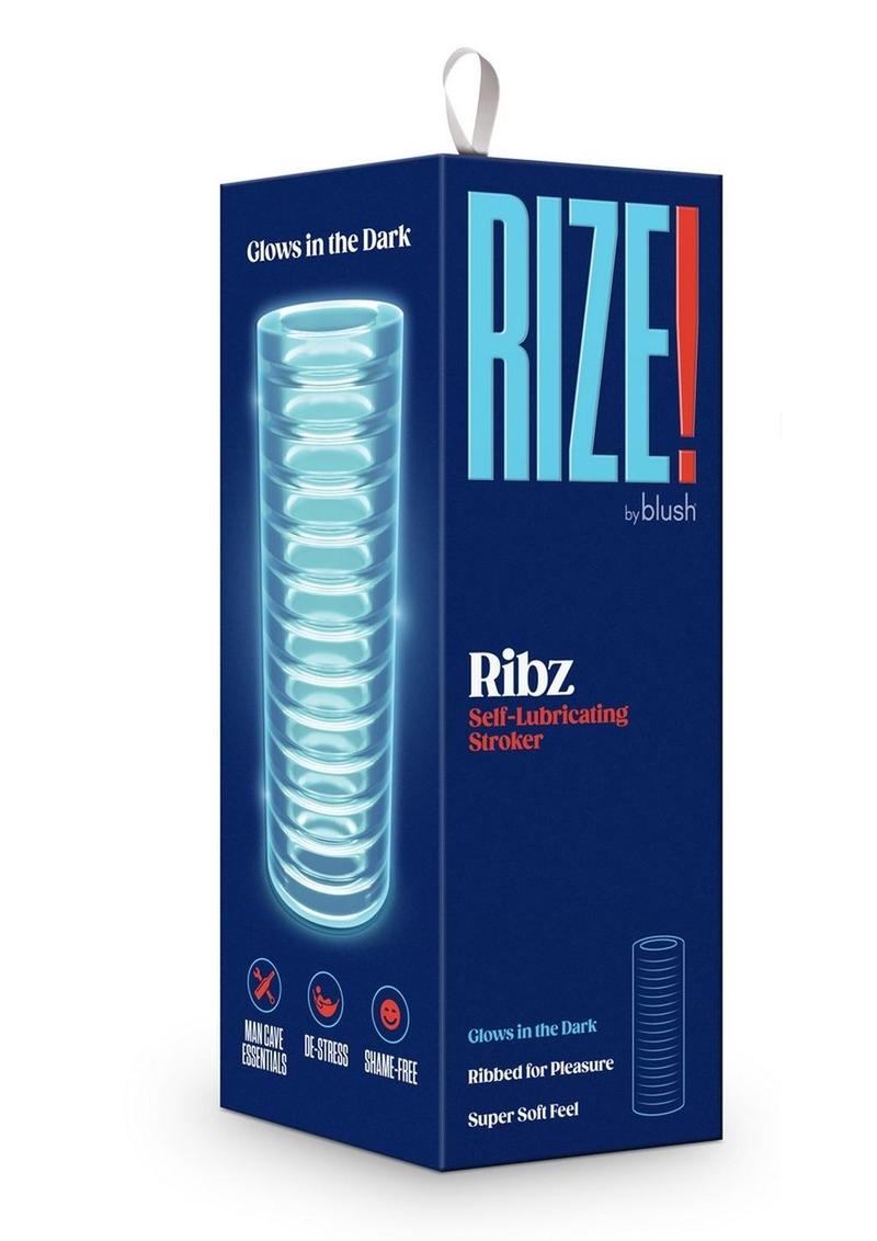 Rize Ribz Self Lubricating Stroker Dual End Masturbator - True Pleasures