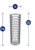 Rize Ribz Self Lubricating Stroker Dual End Masturbator - True Pleasures