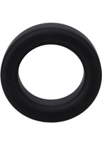 Rock Solid The Big O Silicone Cock Ring - Black