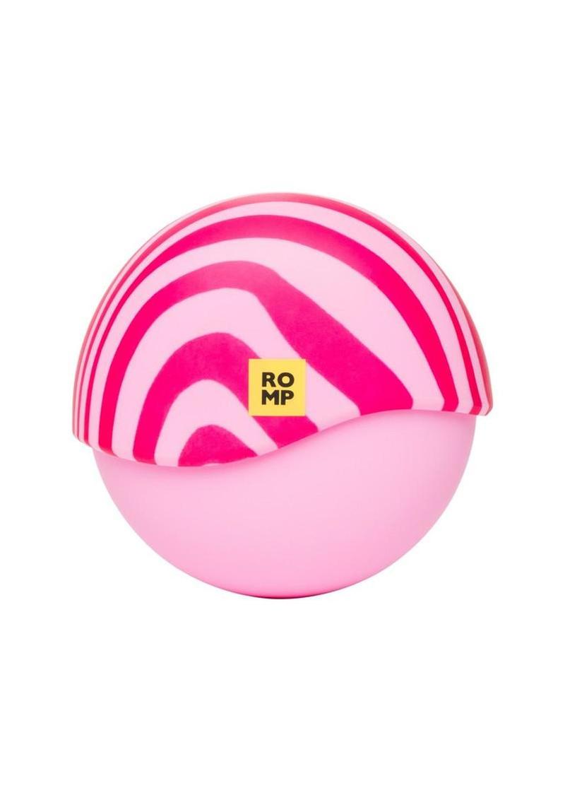 Romp Spin Travel Rechargeable Silicone Clitoral Stimulator - Yellow