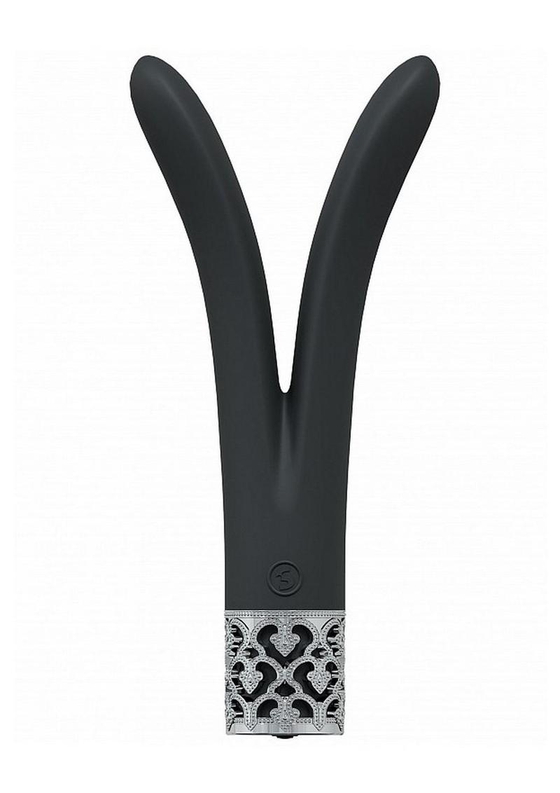 Royal Gems Dueling Queens Rechargeable Silicone Vibrator