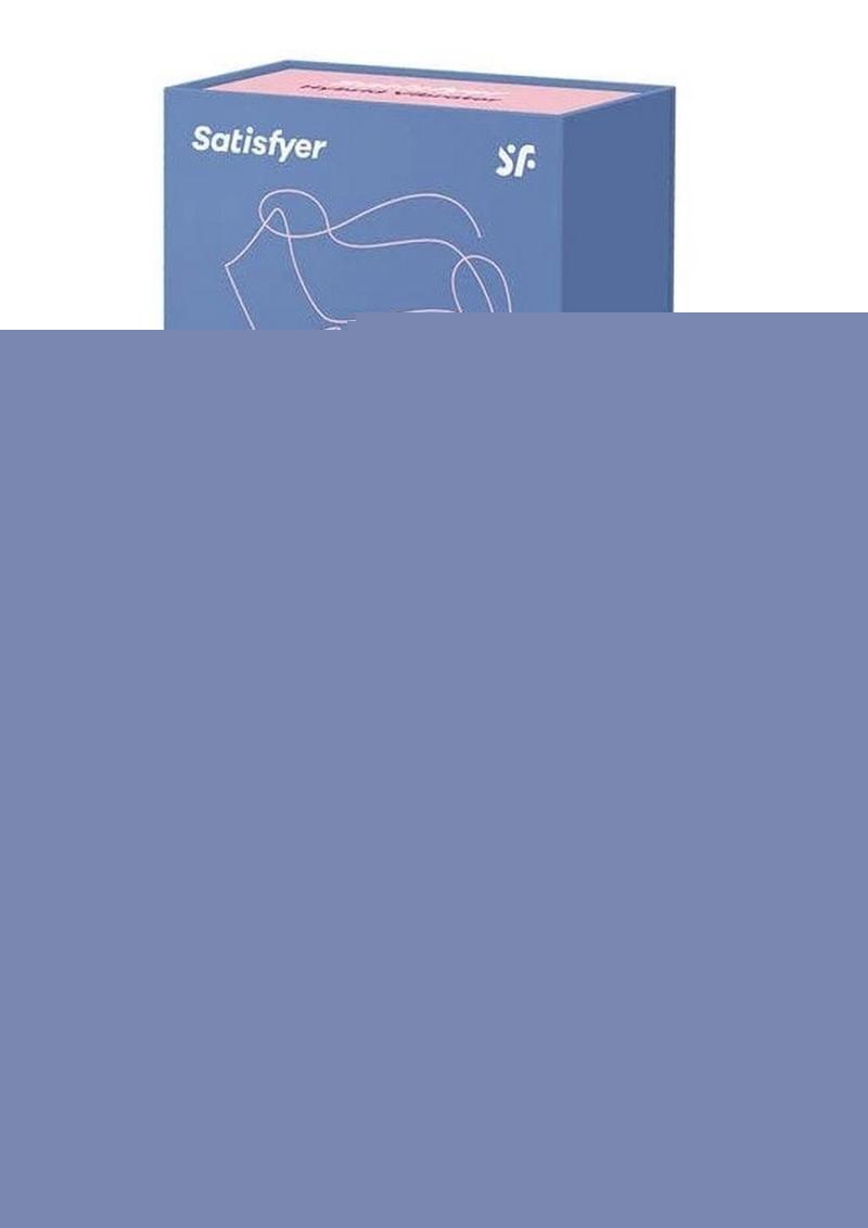 Satisfyer Triple Oh Rechargeable Silicone Dual Stimulating Vibrator - Blue/Light Blue