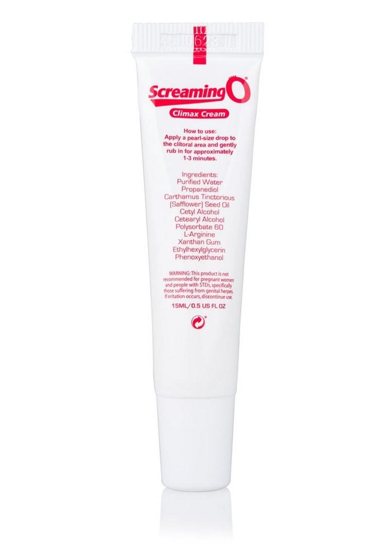 Screaming O Climax Cream Stimulant For Her - True Pleasures