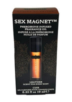 Sex Magnet Leather Pheromone Roll On