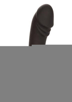 Silicone Curved Anal Stud - Black