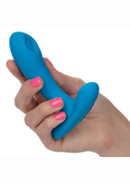 Silicone Remote Pulsing Pleaser Rechargeable Vibrator with Remote Control - True Pleasures
