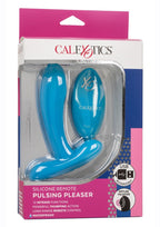 Silicone Remote Pulsing Pleaser Rechargeable Vibrator with Remote Control - True Pleasures