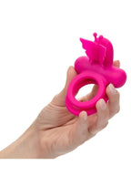 Silicone Rechargeable Dual Butterfly Couples Ring - True Pleasures