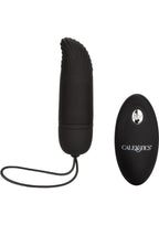 Silicone Ridged G-Spot Bullet with Remote Control - True Pleasures