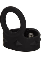 Silicone Tri-Snap Scrotum Support Cock Ring - True Pleasures