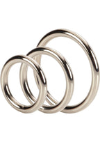 Silver Cock Rings - True Pleasures