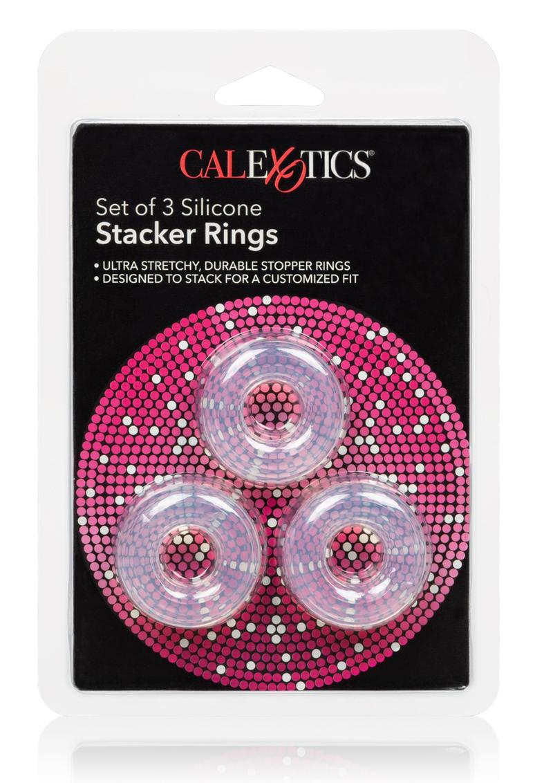 Stacker Rings Silicone Cock Rings - True Pleasures