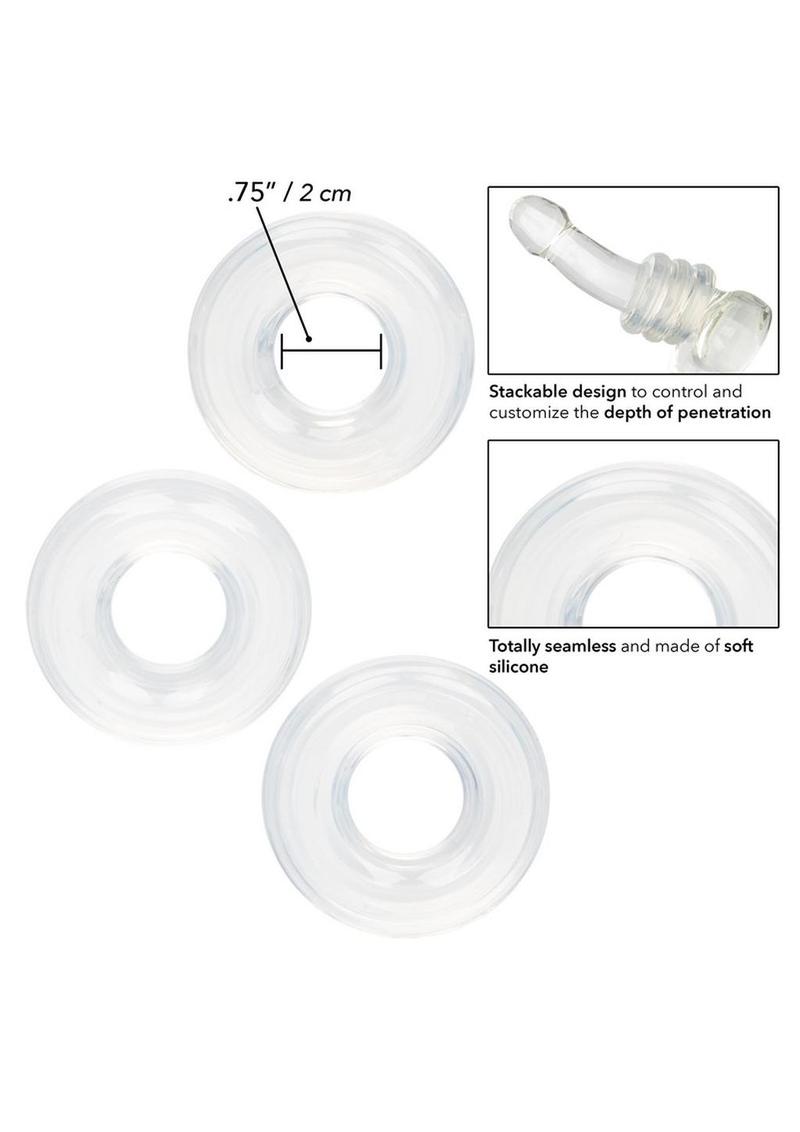 Stacker Rings Silicone Cock Rings - True Pleasures