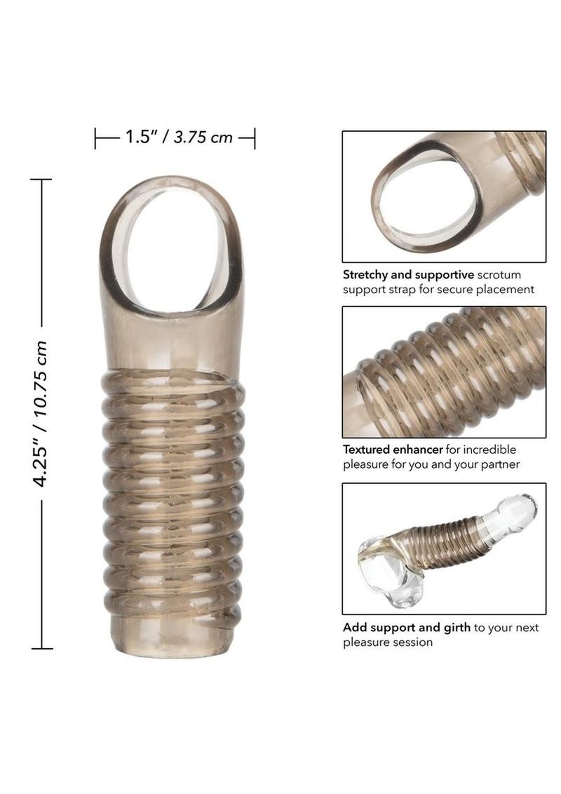 Stimulation Enhancer Textured Penis Sleeve - True Pleasures