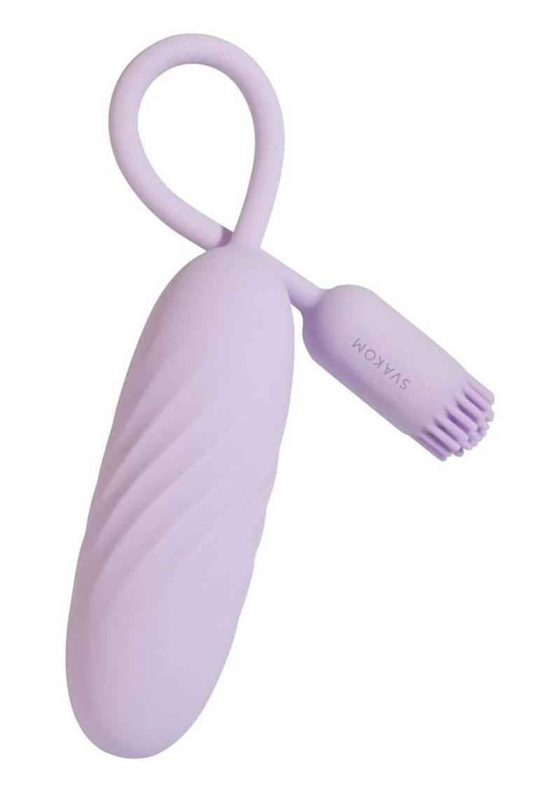 Svakom Plume Rechargeable Silicone Dual Vibrator