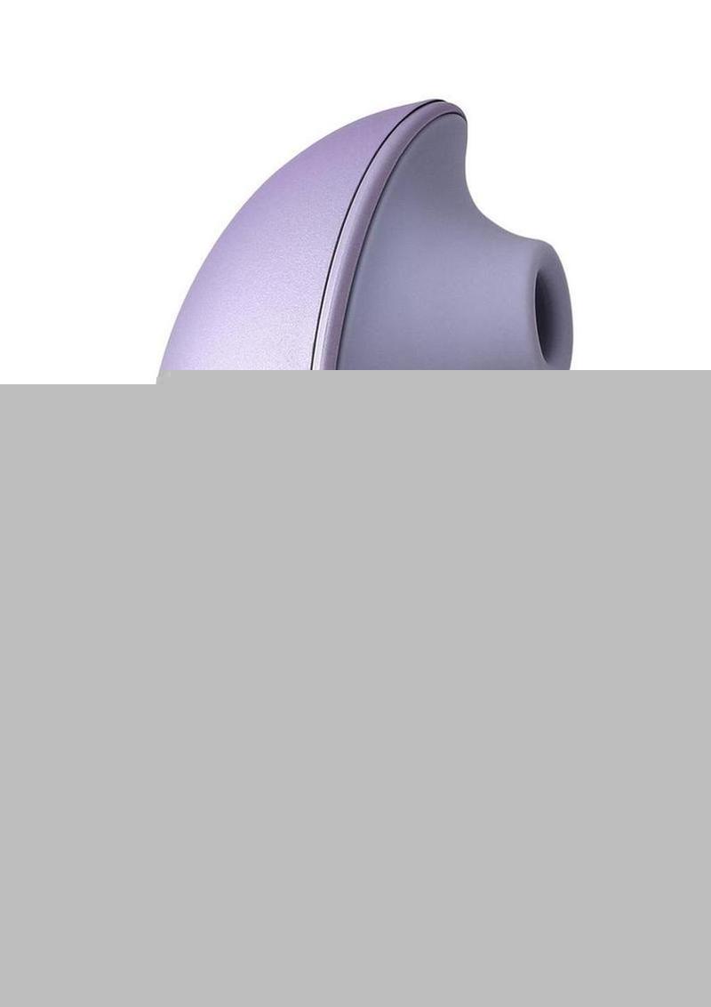 Svakom Pulse Galaxie App Compatible Rechargeable Silicone Clitoral Stimulator with Remote - Metallic