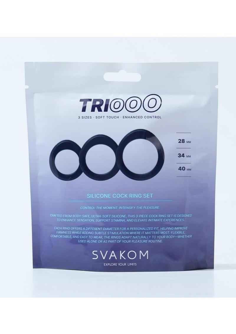 Svakom Triooo Silicone Cock Ring
