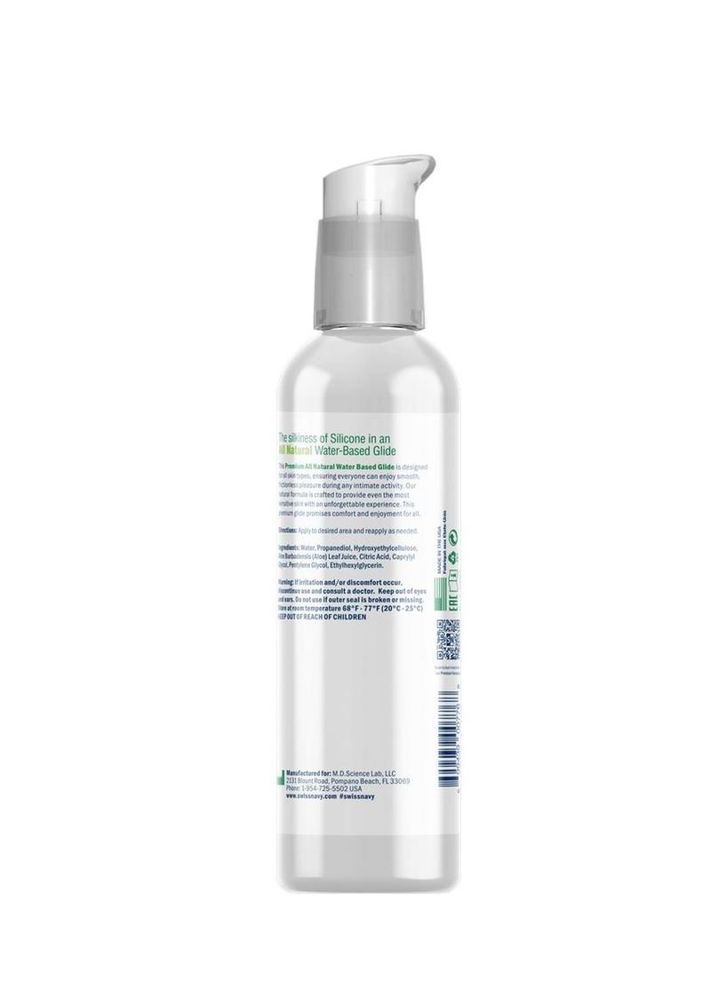 Swiss Navy Naked All Natural Lubricant - 4oz